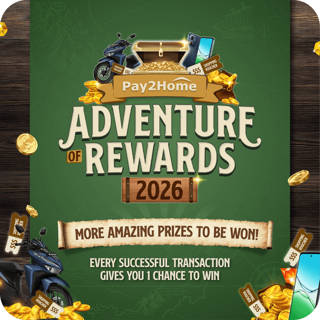 Pay2Home Adventure of Rewards 2026