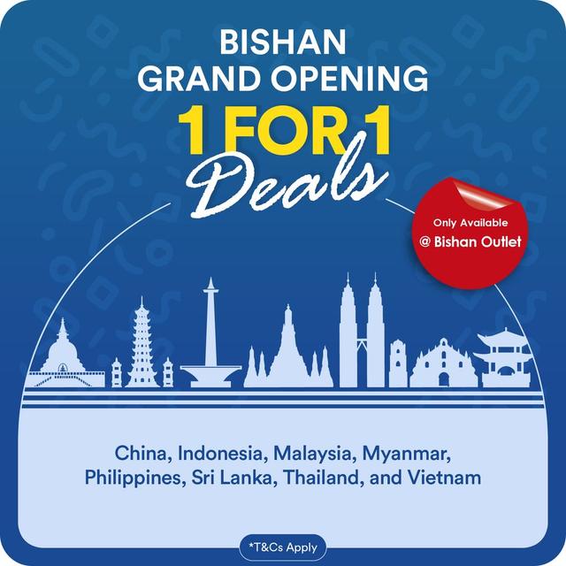 1 for 1 @ Bishan